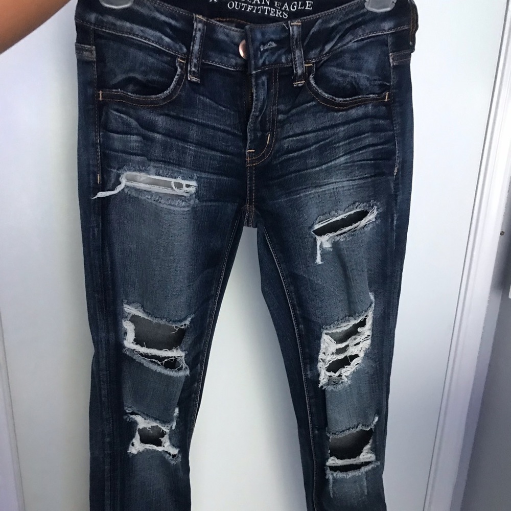 American Eagle Outfitters Ripped Jeans